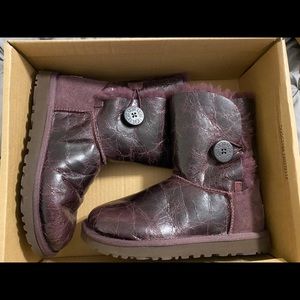 Ugg Bailey Button Krinkle Boots